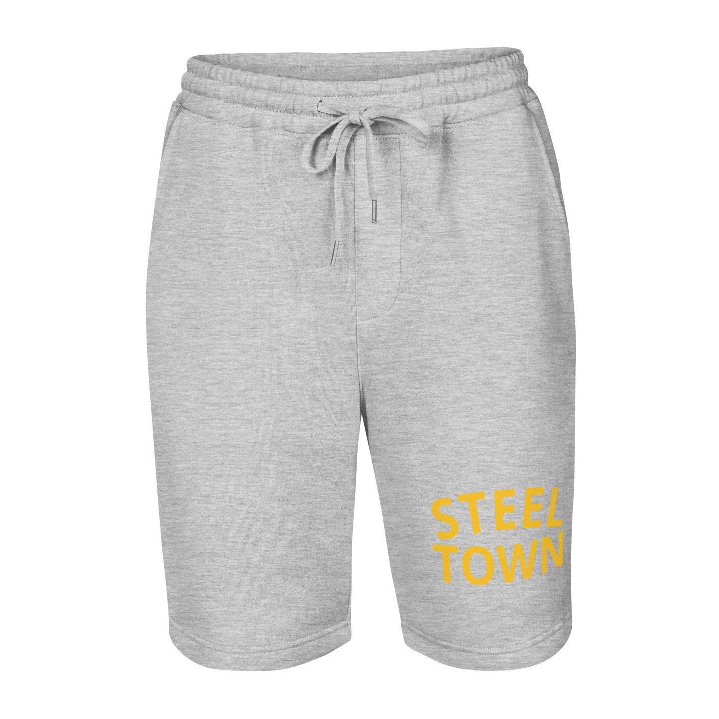 STEEL TOWN Logo Men's fleece shorts