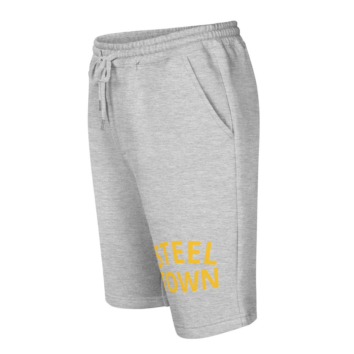 STEEL TOWN Logo Men's fleece shorts