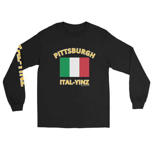 PITTSBURGH ITAL-YINZ Unisex Long Sleeve Shirt