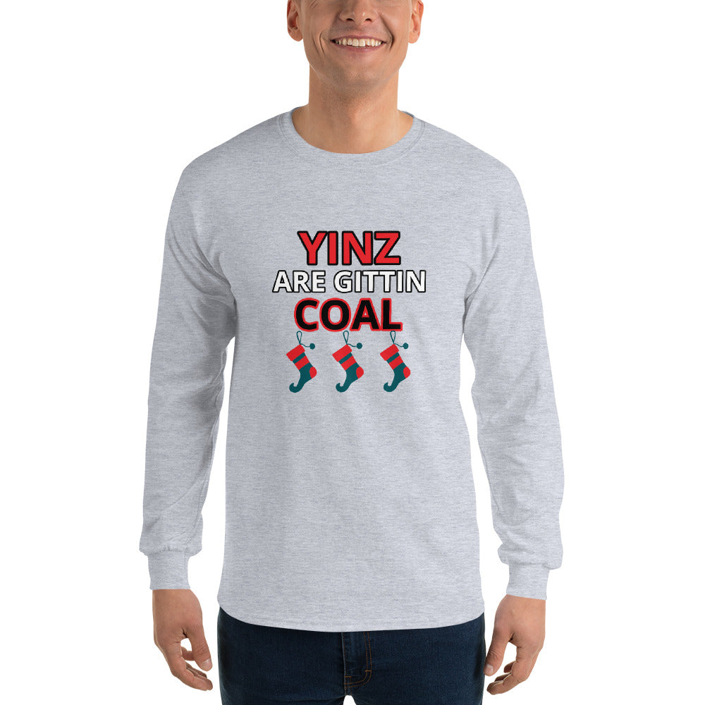 YINZ ARE GITTIN COAL Unisex Long Sleeve Shirt