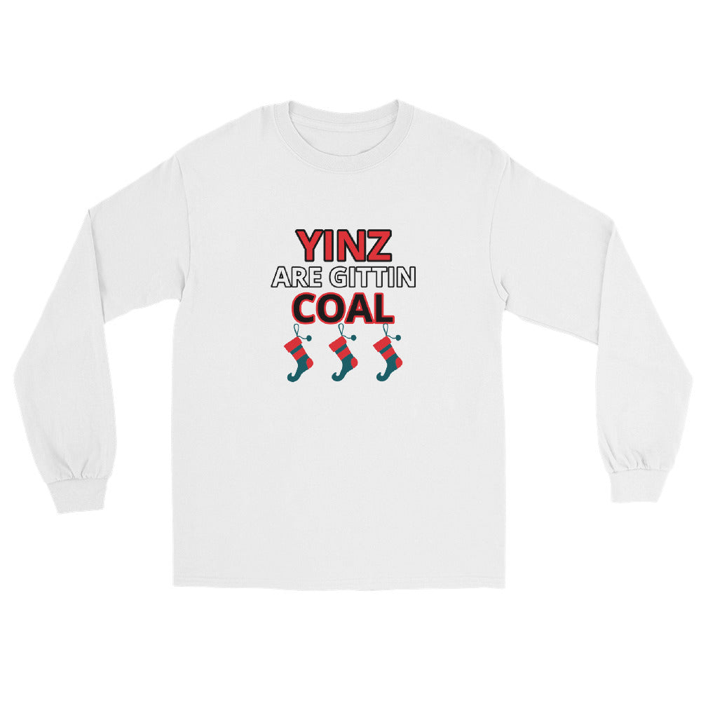 YINZ ARE GITTIN COAL Unisex Long Sleeve Shirt