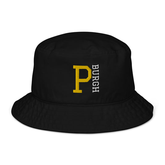 P-BURGH Brand Organic bucket hat