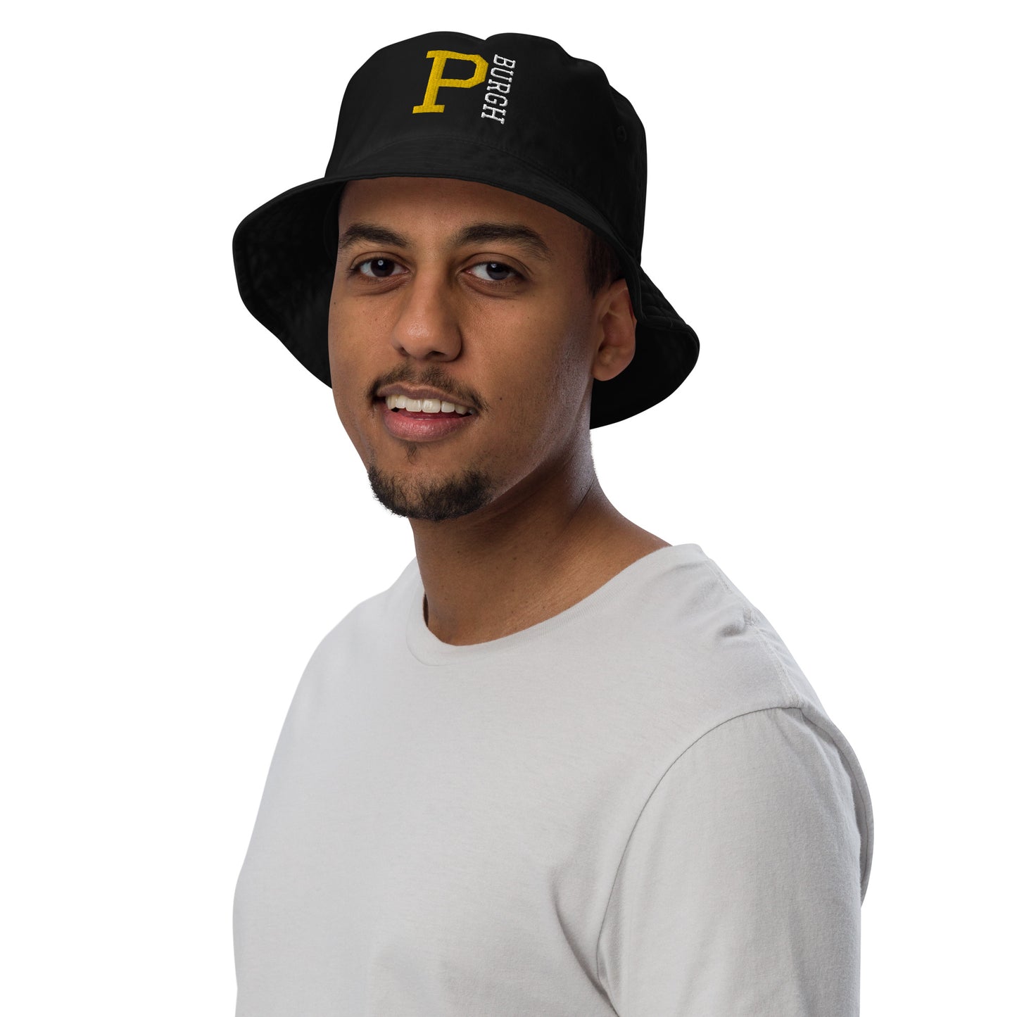 P-BURGH Brand Organic bucket hat