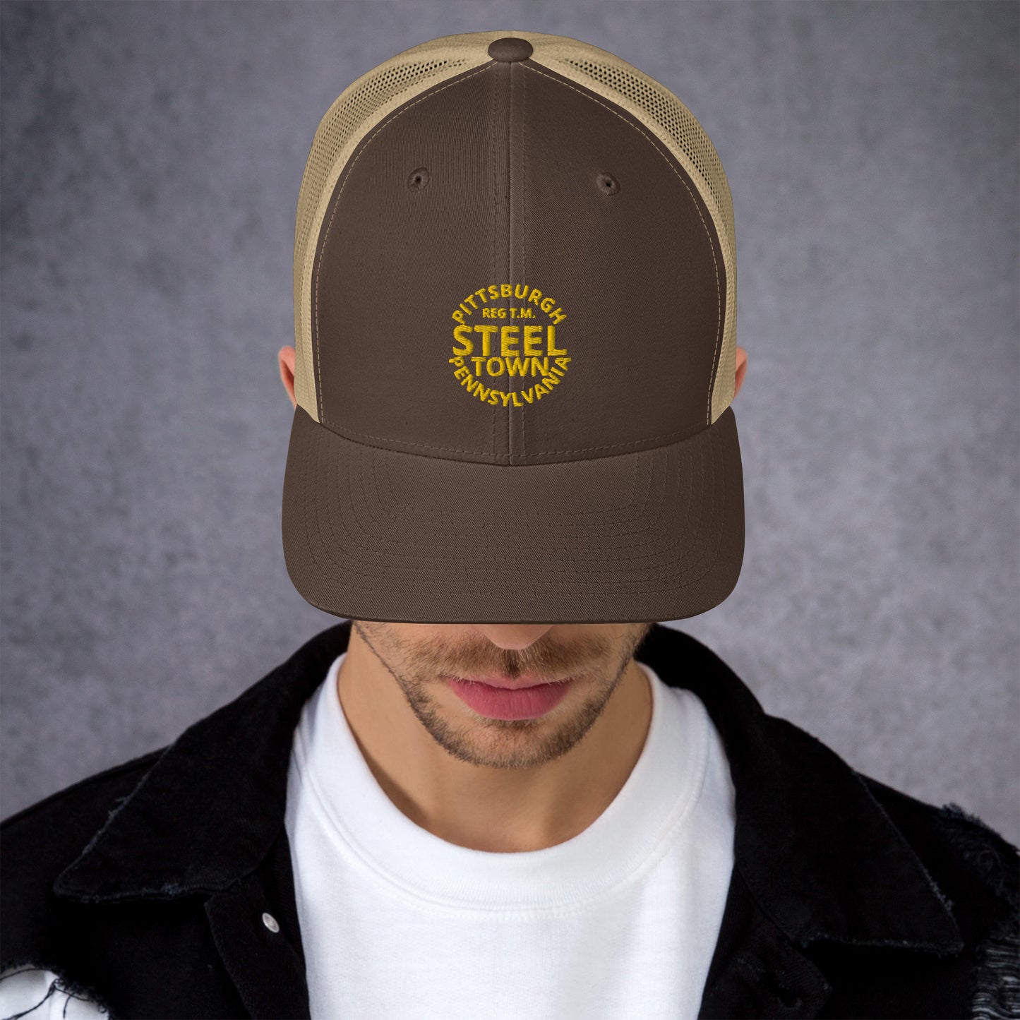 STEEL TOWN / REG T.M. Logo Trucker Cap