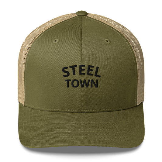 STEEL TOWN Logo Trucker Cap