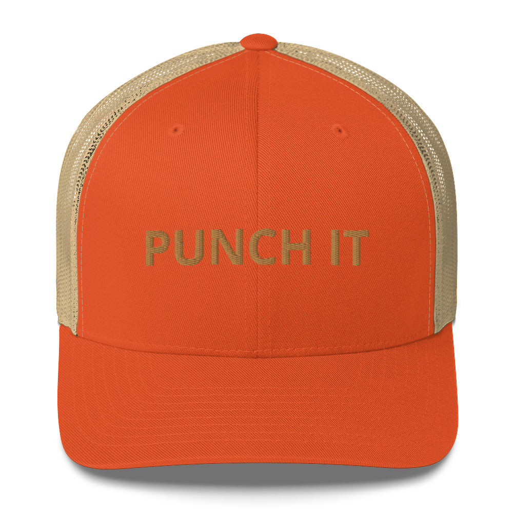 PUNCH IT Trucker Cap