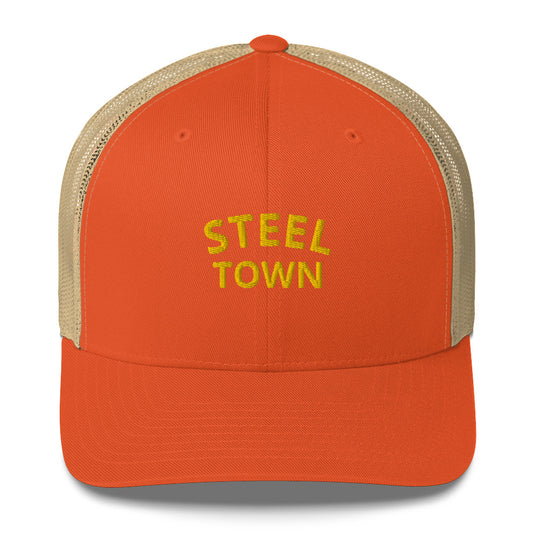 STEEL TOWN Logo Trucker Cap