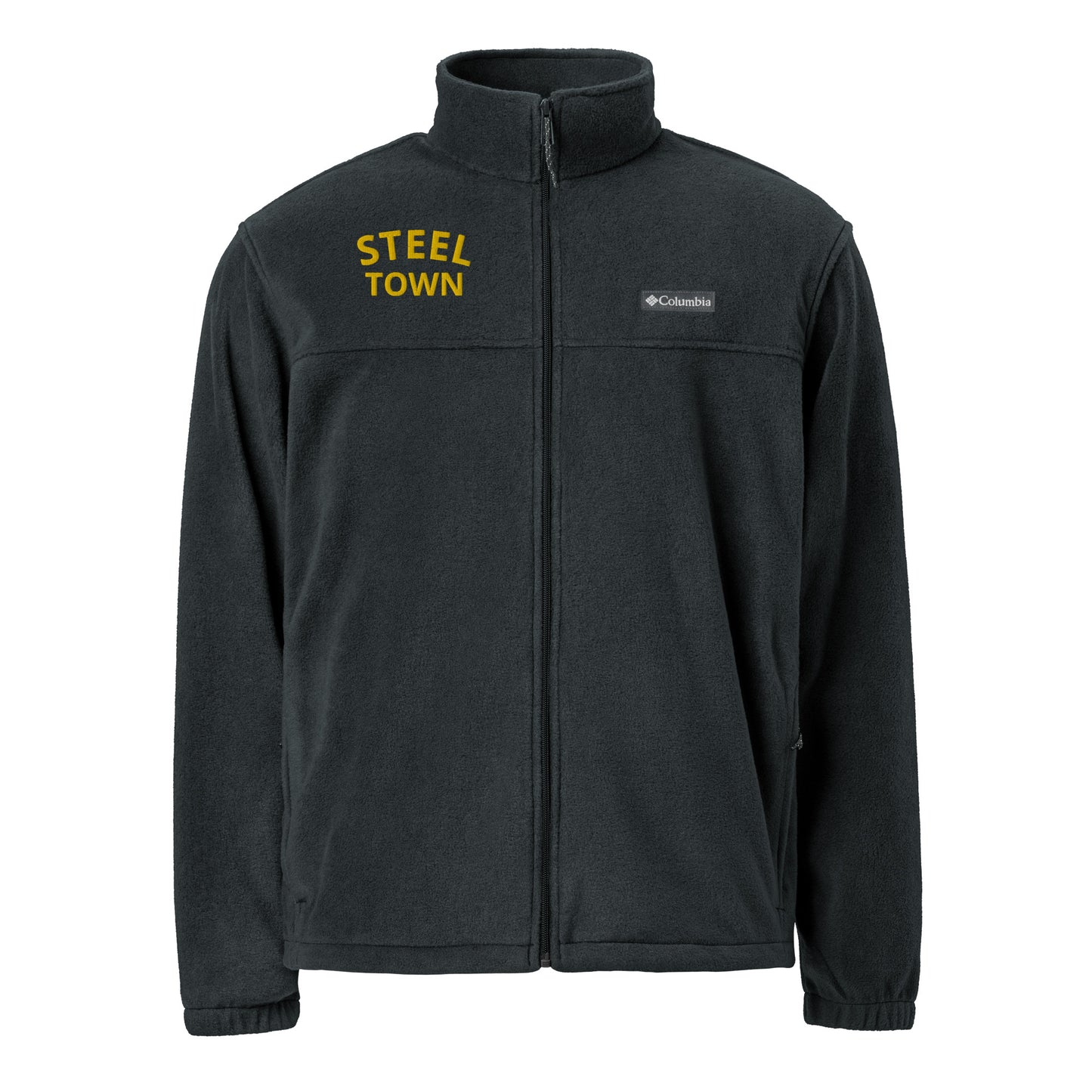 STEEL TOWN Logo Unisex Columbia fleece jacket