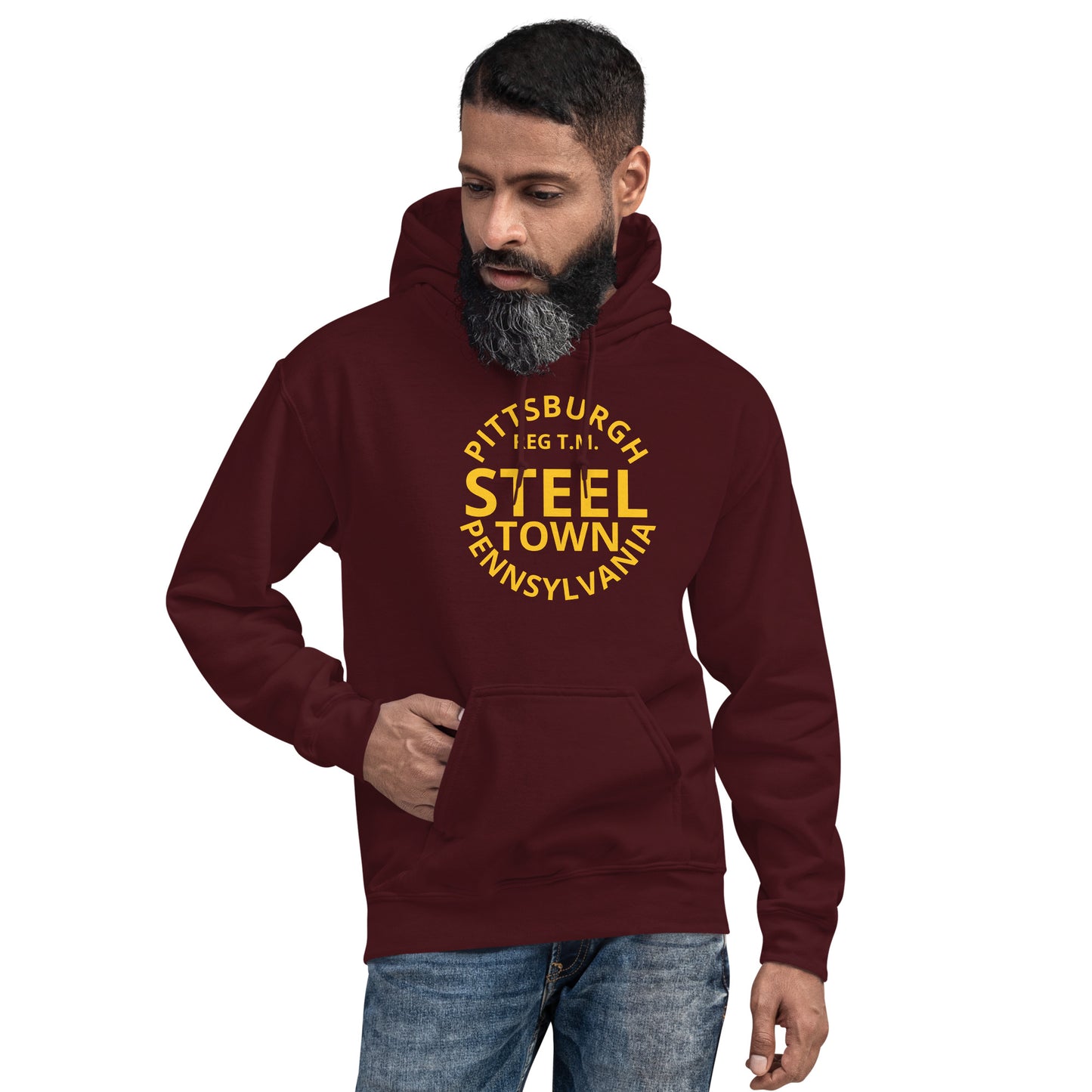 STEEL TOWN REG / T.M. Logo Unisex Hoodie