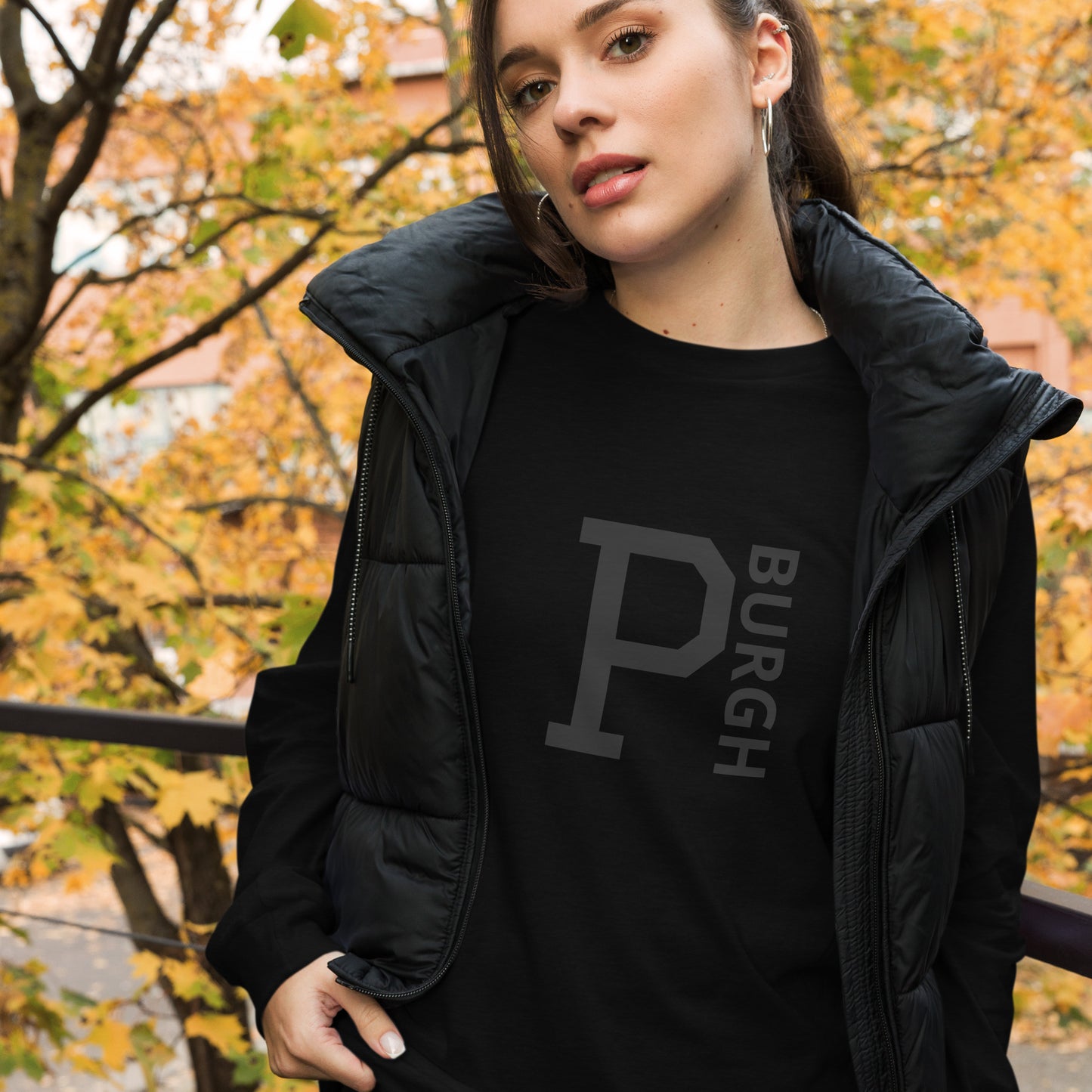 MIDNIGHT COLLECTION P-BURGH Unisex Long Sleeve Tee