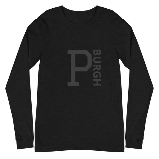 MIDNIGHT COLLECTION P-BURGH Unisex Long Sleeve Tee