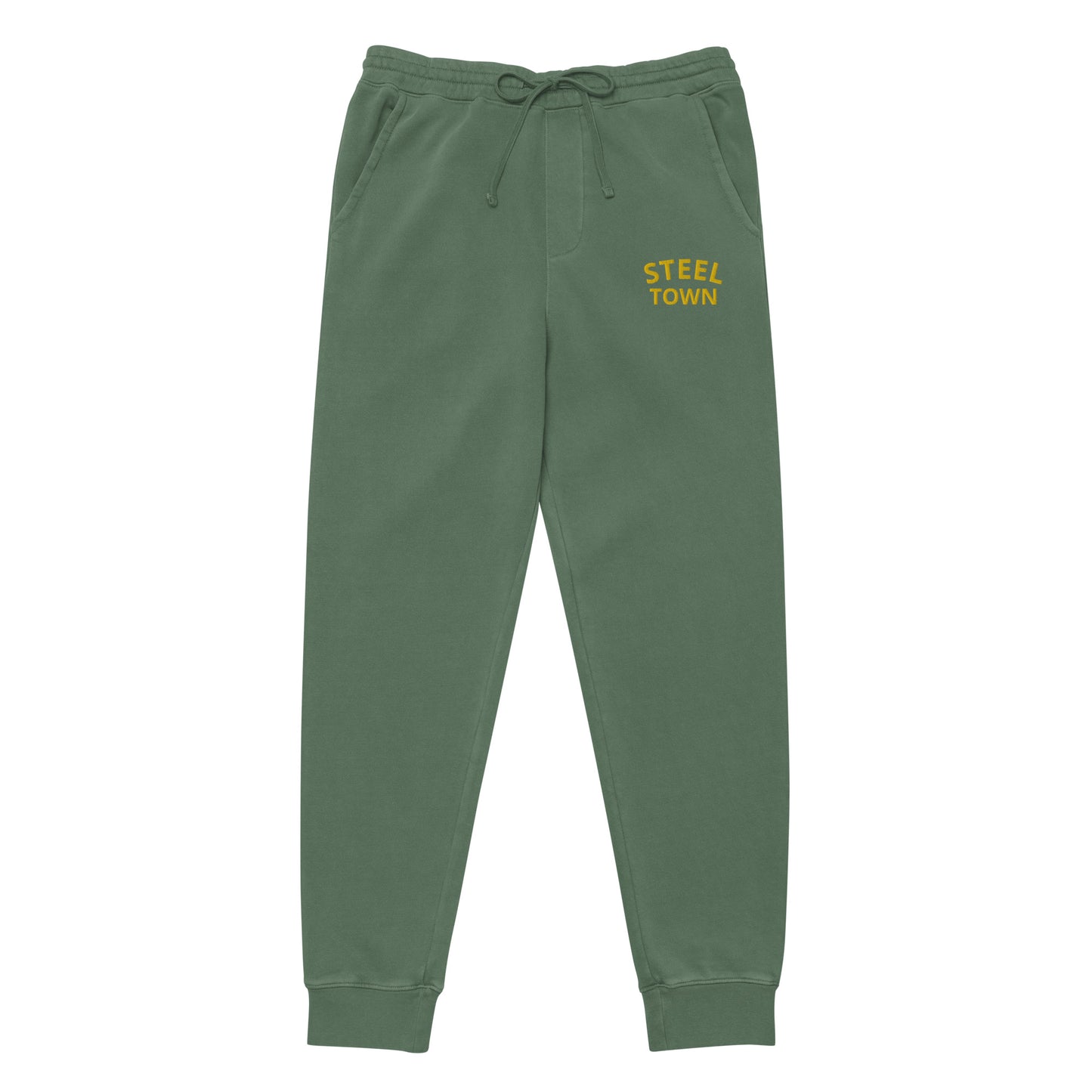 STEEL TOWN Logo Unisex pigment-dyed sweatpants