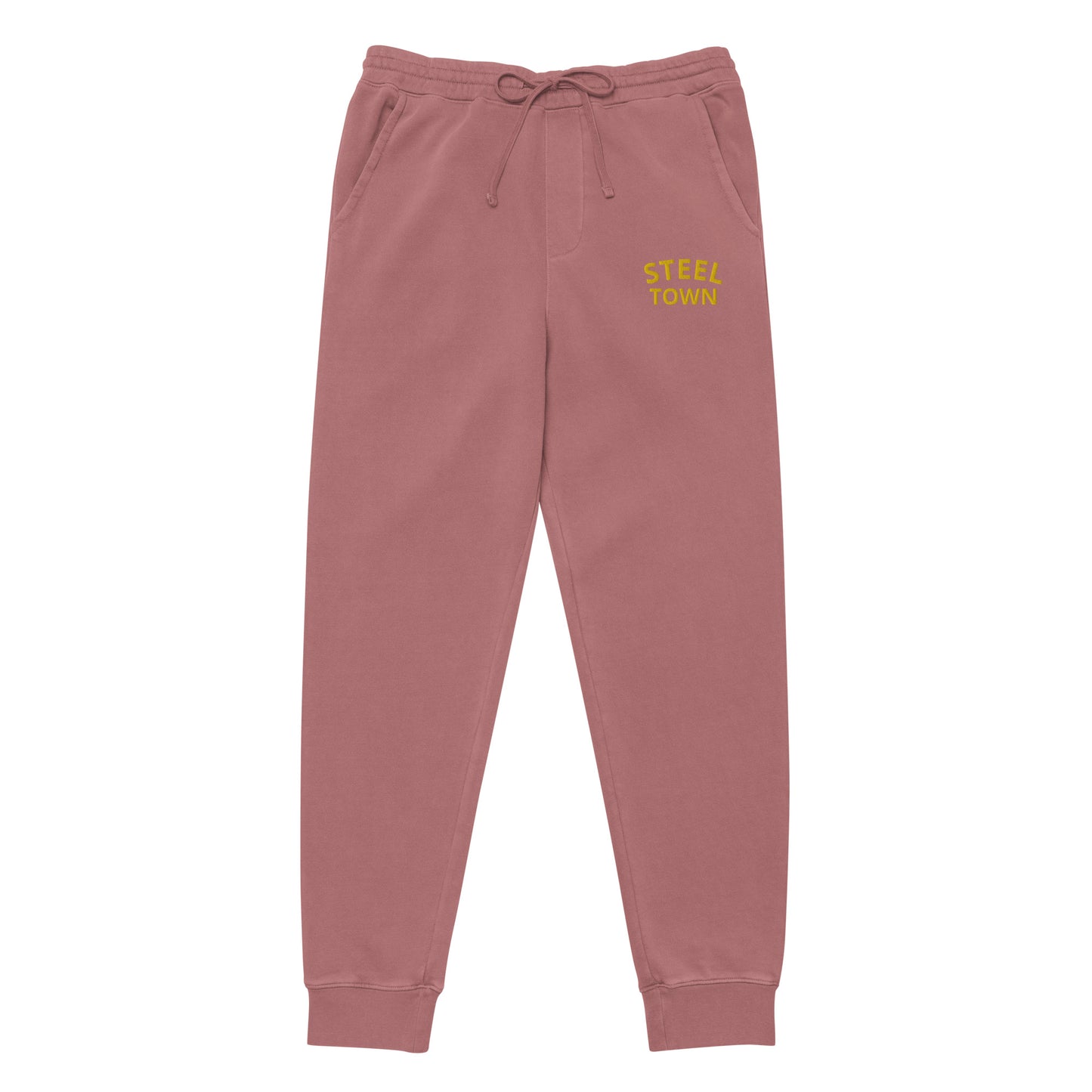 STEEL TOWN Logo Unisex pigment-dyed sweatpants