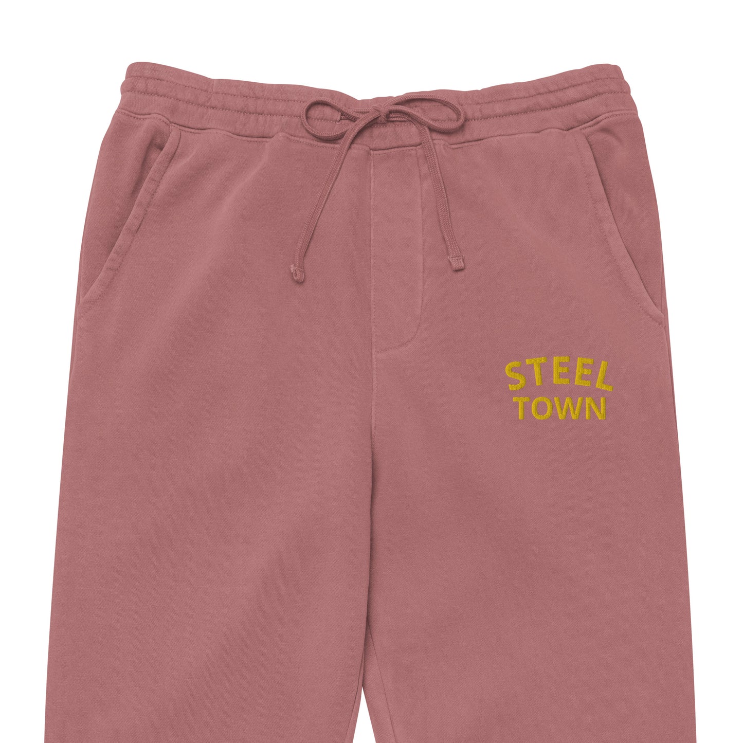 STEEL TOWN Logo Unisex pigment-dyed sweatpants